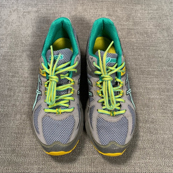 Asics Gel Sonoma Womens Running Shoes Gray Ice Blue Size 8 T4F7N - Picture 4 of 16